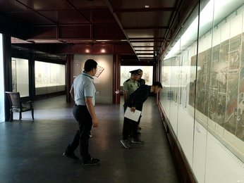 江油市李白纪念馆迎接2018年“国庆”黄金周旅游市场秩序和旅游安全检查