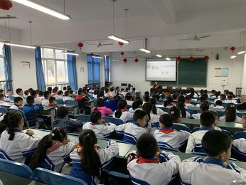 李白文化进校园——走进三合小学