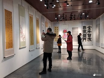 江油市李白纪念馆举办“2021庆新春书画展”