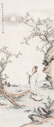 现代 郑慕康 举杯邀明月 