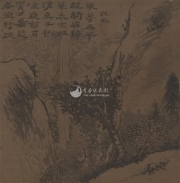 清 石涛 大涤子山水册页(六开)