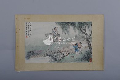 1981年朱梅村李青莲镜片